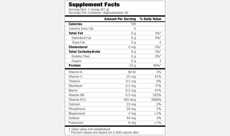 componentes e ingredientes del carnivor beef protein